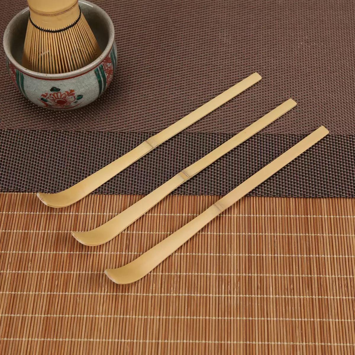 Kitchen Appliances And Utensils - Ahşap Çay Çubukları Matcha Kaşığı Çay