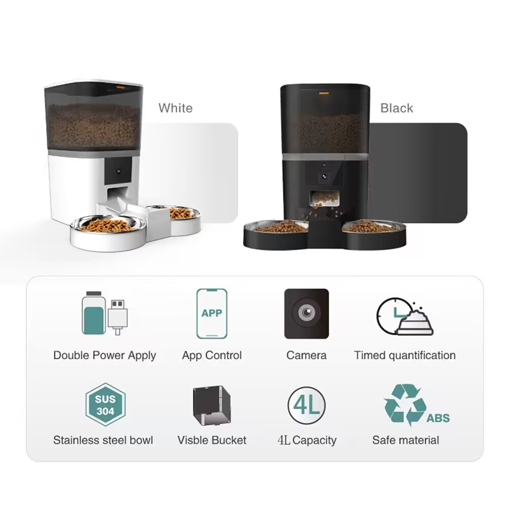 4L otomatik kedi besleyici akı - Kitchen Appliances Video incelemesi ve fiyatı