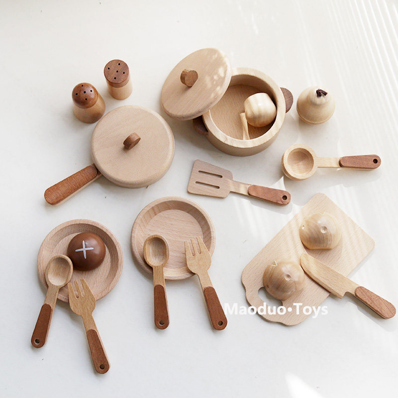 Maoduo Oyuncaklar Kayın Ahşap  - Kitchen Appliances And Utensils incelemesi ve fiyatı
