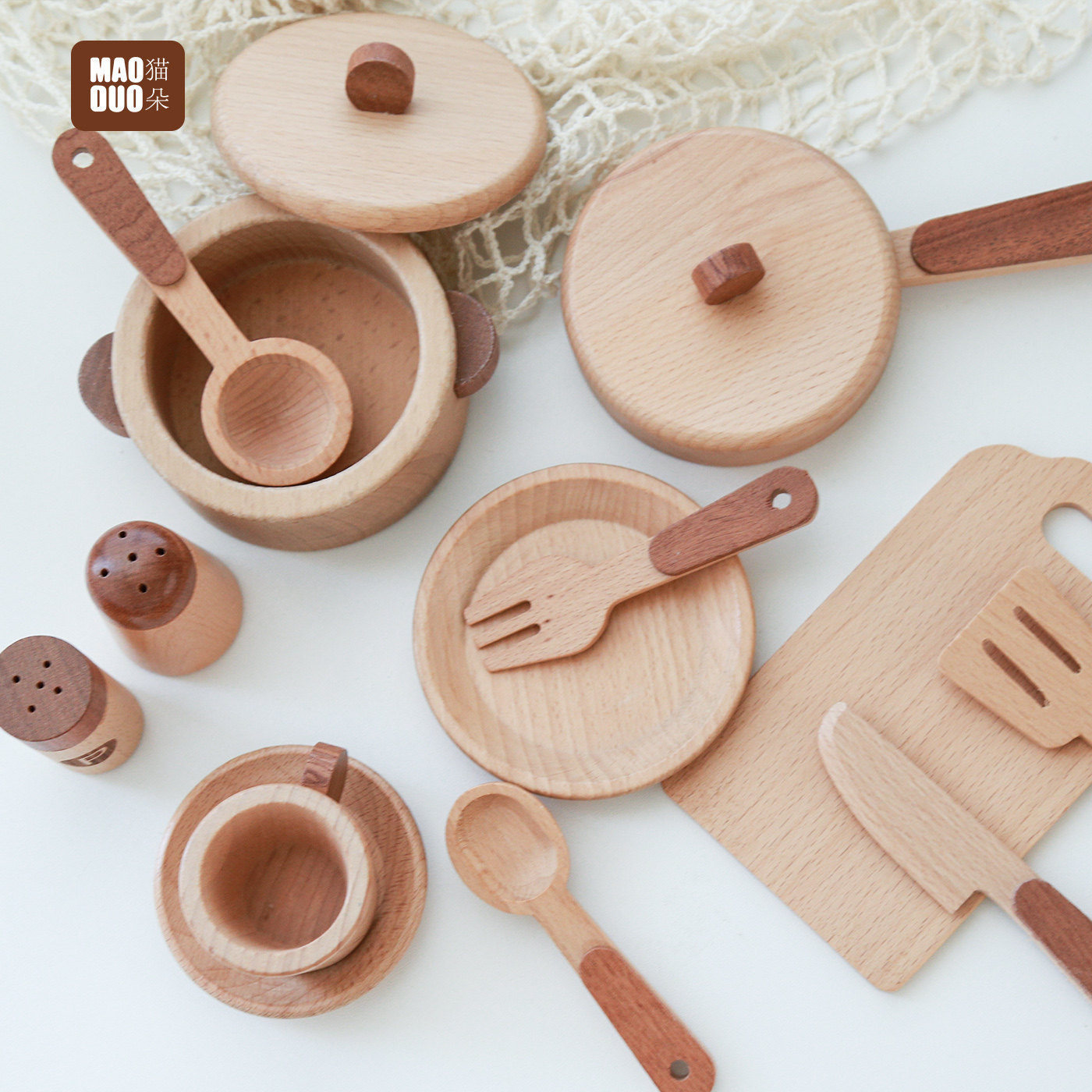 Maoduo Oyuncaklar Kayın Ahşap  - Kitchen Appliances And Utensils incelemesi ve fiyatı